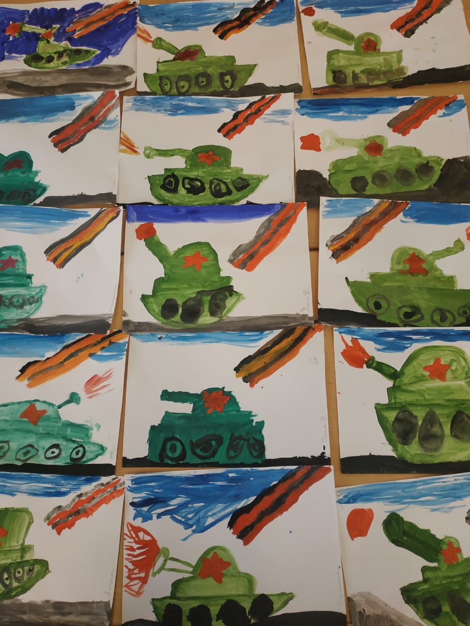 Рисование танка в подготовительной группе